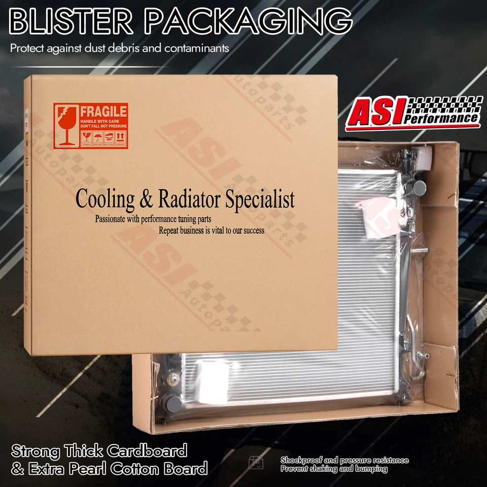 Radiator Fits Mitsubishi TRITON MK 3.0L 6Cyl V6 10/1996-6/2006 Auto - image 3 of 4