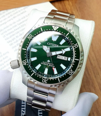 Citizen Promaster Automatic Sapphire Crystal NY0151-59X Green Dial