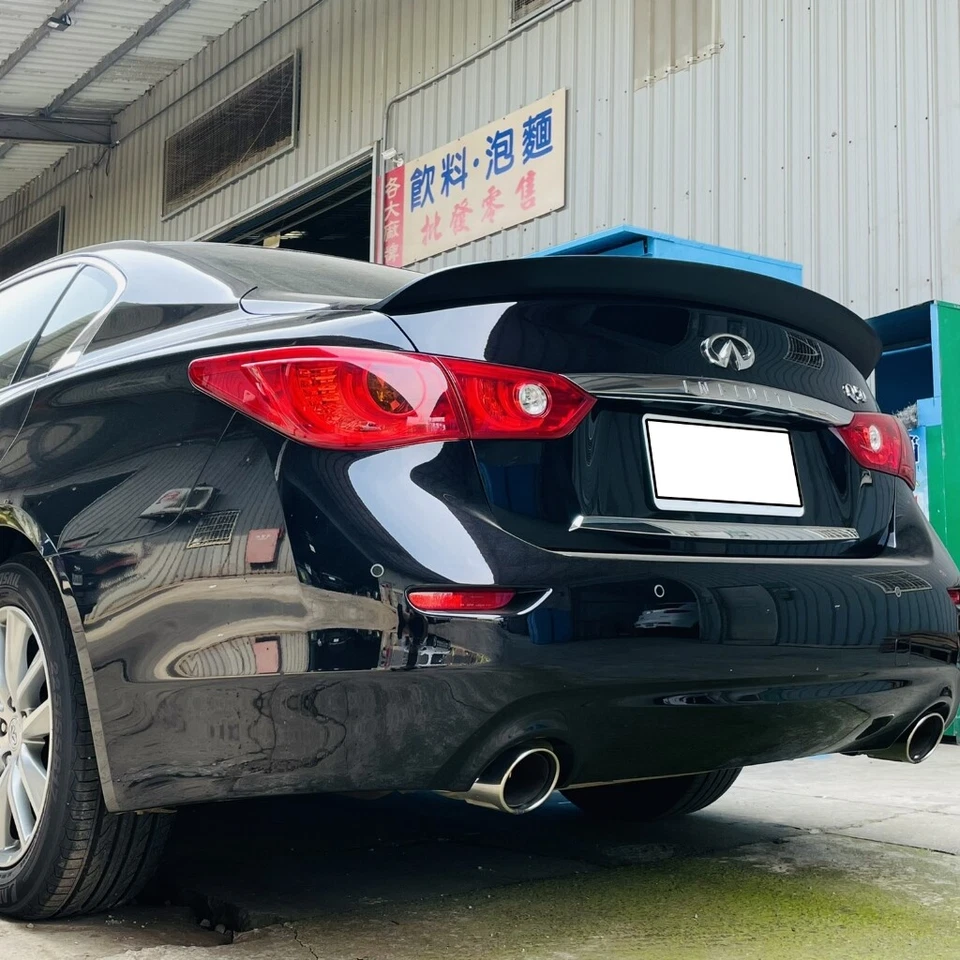 Alerón trasero de maletero tipo pico de pato en stock 255Y para sedán Kia Rio UB 2012~2016 Foto 4 de 4