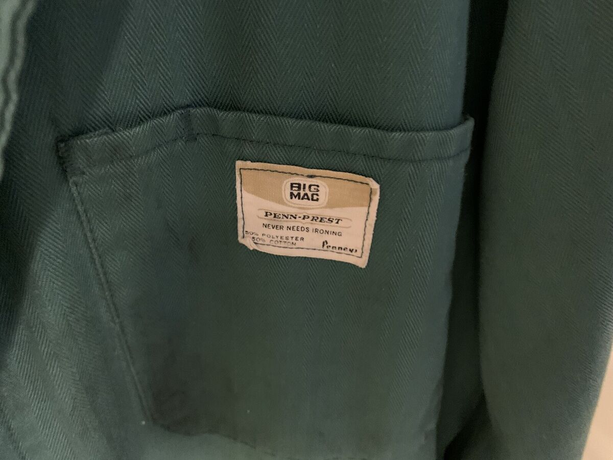 Vintage 70s Sears BigMac Penn- Prest Coveralls Men's Size Vintage 70s Sears BigMac Penn- Prest Coveralls Men's Size