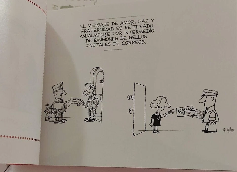 Argentina 2017 Booklet Carnet Comic Mafalda navidad Christmas MNH - Image 3 of 4