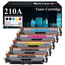 GATAPO® 210A Toner 5PK Replacement (with Chip) for HP 4301fdw 4201dw Printers