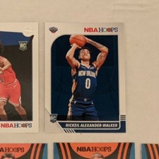 2019-20 Panini Hoops Nickeil Alexander-Walker New Orleans Pelicans Rookie
