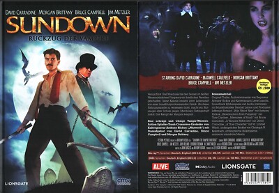 SUNDOWN - DER RÜCKZUG DER VAMPIRE --- Mediabook --- Blu-ray + DVD --- Uncut --
