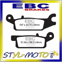 FA443TT BeläGe Sinter Vorderseite Links EBC Yamaha YFM 550 Fwa Grizzly 2009-2016