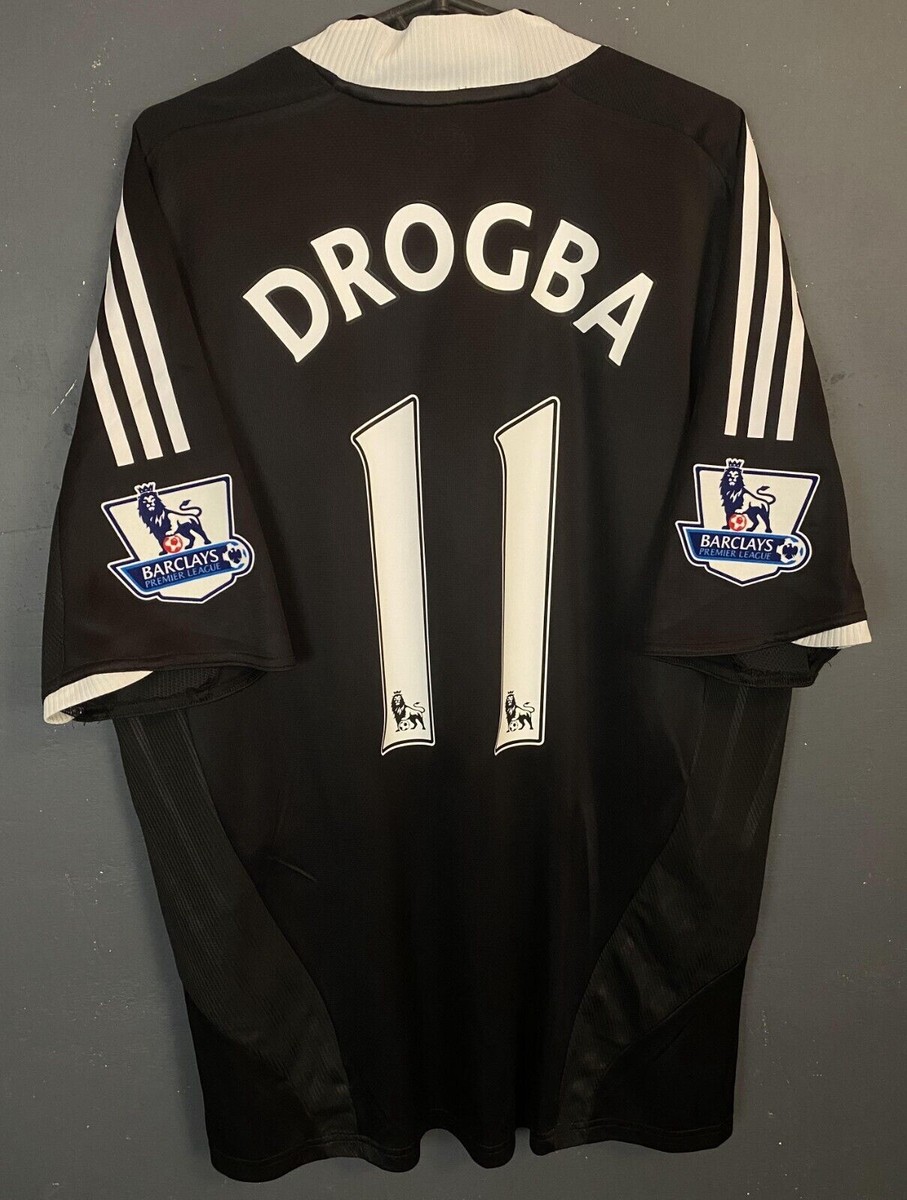 MATCH WORN DROGBA MENS FC CHELSEA 2008/2009 FOOTBALL SOCCER SHIRT