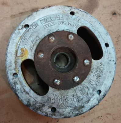 【ひまわり】 1/5 Kawasaki flywheel rotor magneto G3 MT1 G5 TR SS KV100 bushmaster