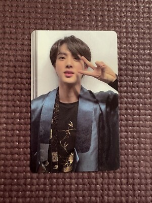 BTS Memories Of 2018 BLU RAY Official PhotoCard Photo Card( JIN