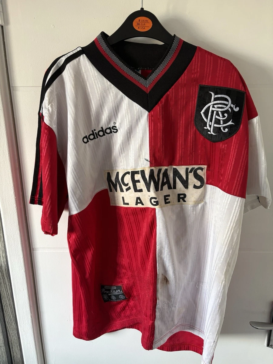 adidas Rangers Away Memorabilia Football Shirts Scottish Clubs for