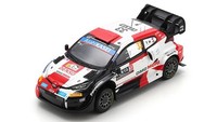 Spark Model Toyota Yaris N.33 2Nd Rally Safari Kenya 2022 E.EVANS-S.MARTIN 1:43