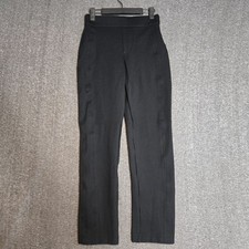 Spanx The Perfect Pant Black Size Small Slim Straight Stretch Ponte Knit 20254R