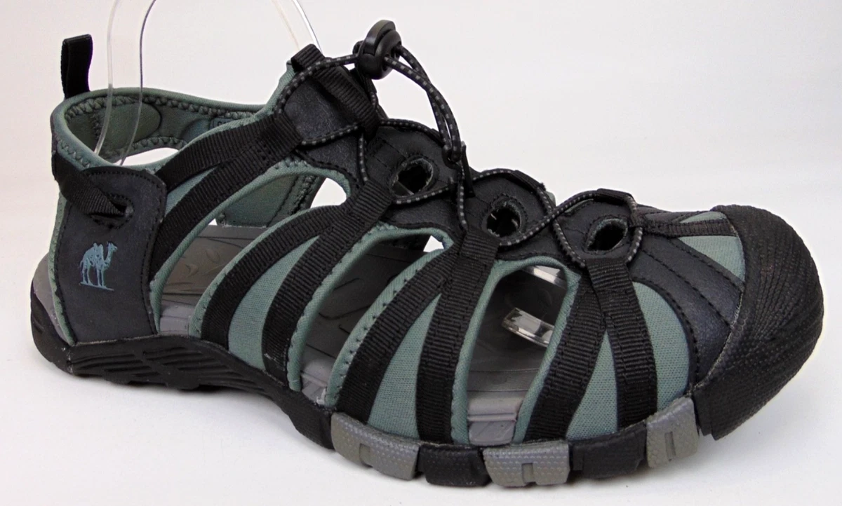 CAMEL CROWN Men’s Sport Sandals Sz 10 Gray Geometric Gorpcore Hiking Trekking CAMEL CROWN Men main image 2