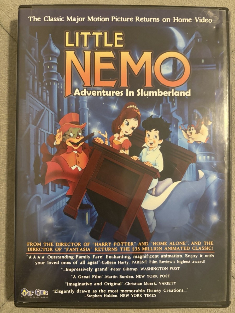 Little Nemo - Adventures in Slumberland (DVD) 96009618490| eBay