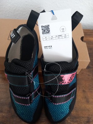 Millet LD Easy Up Damen Kletterschuhe UK4 schwarz grün
