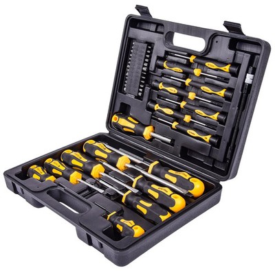 JEGS 80779 42-Piece Magnetic Screwdriver Set