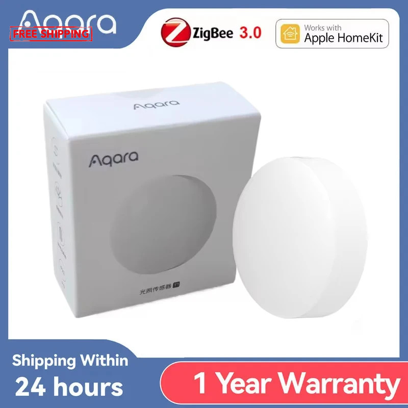 Light Sensor T1 Zigbee 3.0 Brightness Sensor Smart Home Light Detector Magnetic
