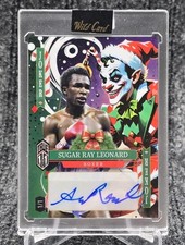 Sugar Ray Leonard Boxing Cards and Autographed Memorabilia Guide 16