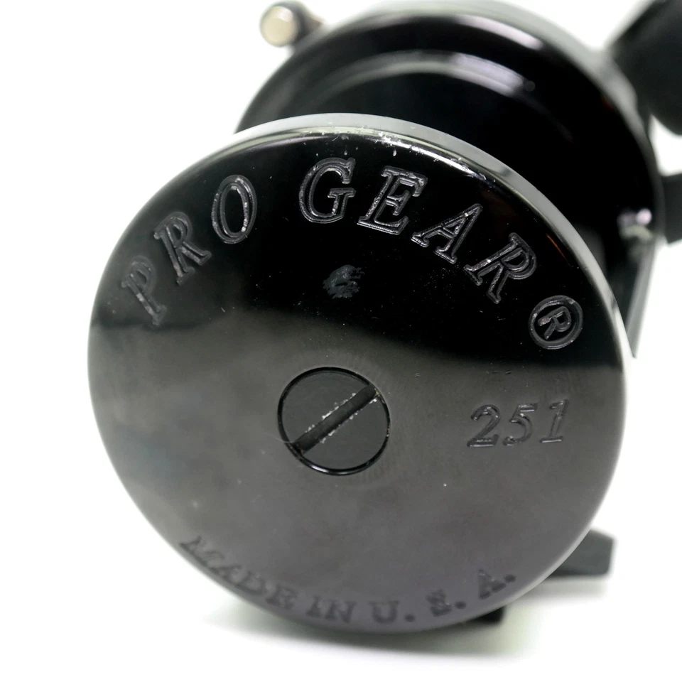 Black Pro Gear 251 Progear USA made big game fishing reel (READ) - Image 2 of 4