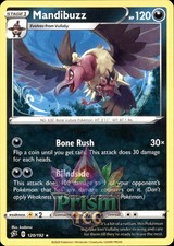 Mandibuzz 120/192 Rare Rebel Clash Pokemon