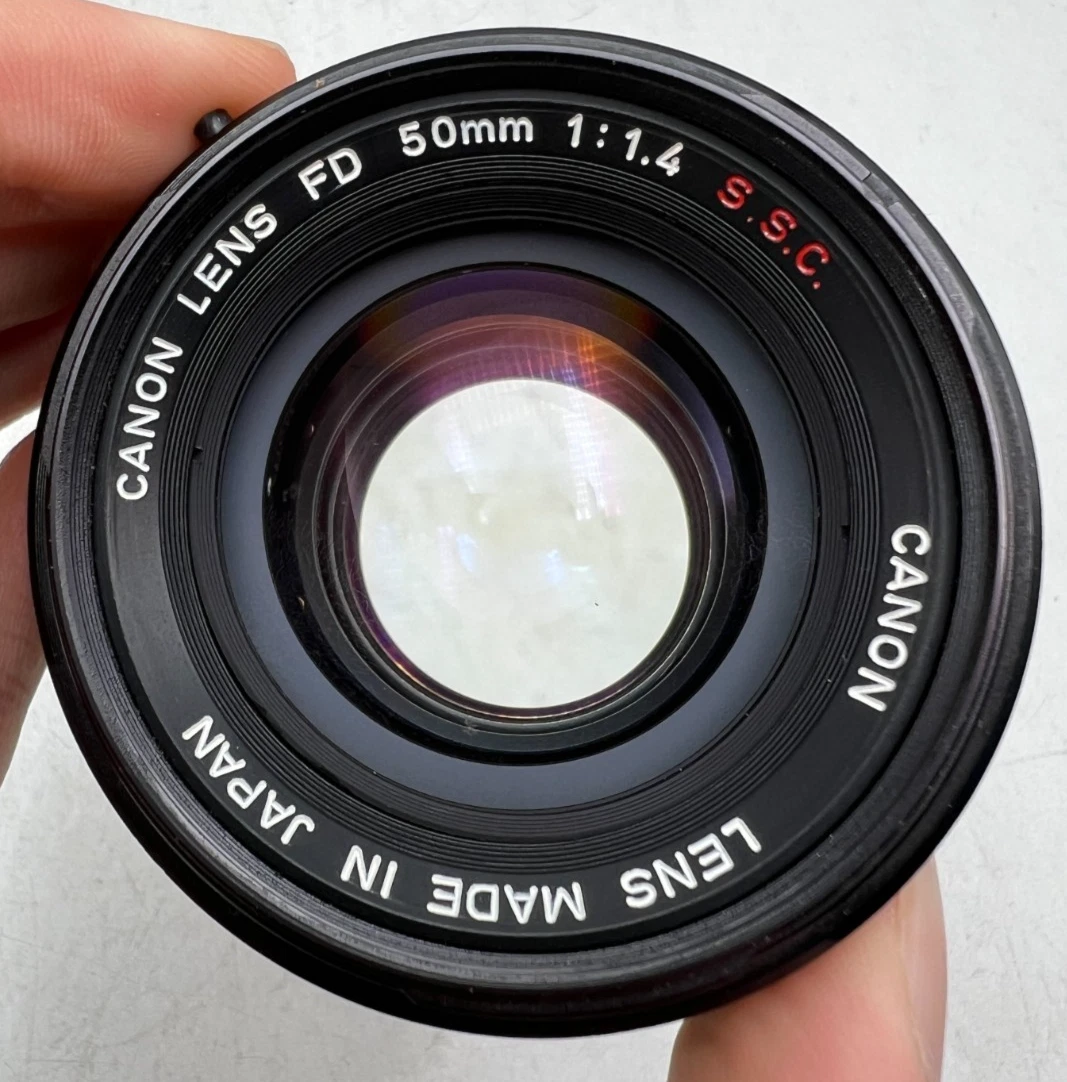 Canon FD 50mm f/1.4 Camera Lenses for sale | eBay