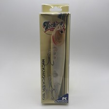 Teckel Kicknocker BD Vanilla Ice Color Topwater Bass 6-3/4” 2 oz. Big Bass Bait