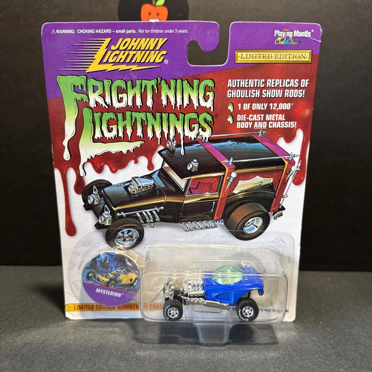 Voiture Miniature Johnny Lightning 1:64 Hearse Derby De Démolition Rose - Édition Limitée