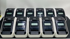 Lot of 11 Brother QL-820NWB Wi-Fi Bluetooth USB Thermal Label Printer