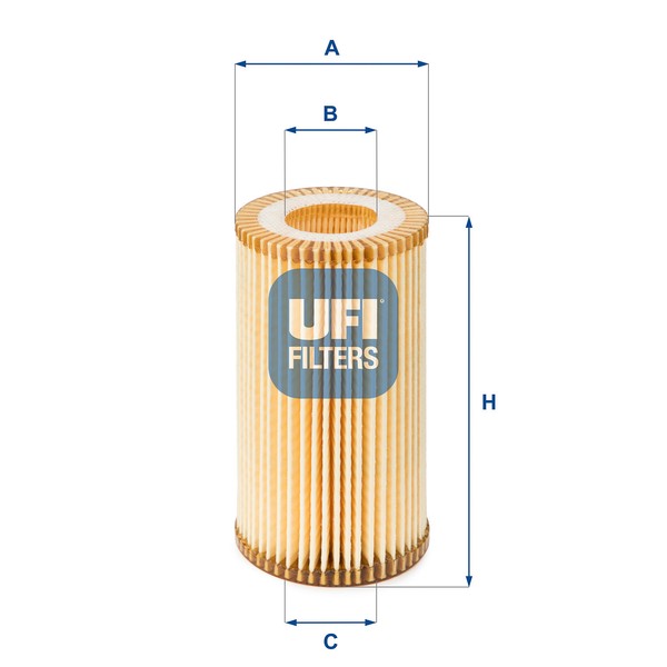 UFI 25.159.00 ÖLfilter FüR Dodge, Infiniti, Jeep, Land Rover, Mercedes-Benz-image