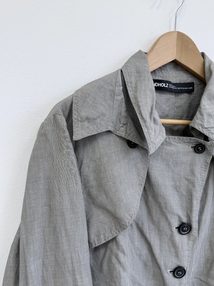 Rundholz Striped Linen Cotton 2 Piece Jacket Size S - Image 2 of 4