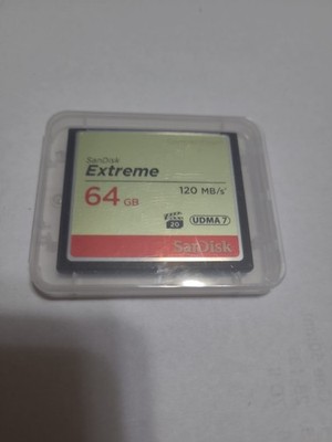 SanDisk SDCFXSB-064G-G46 Extreme CompactFlash 64GB Memory Card