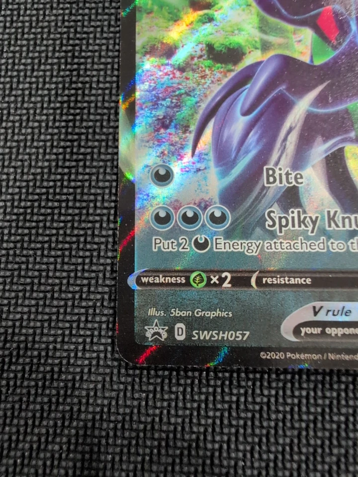 Grimmsnarl V - SWSH057 Sword & Shield Black Star Promo Card - M/NM - POKEMON - Image 3 of 4