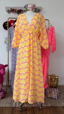 Musselin Kleid  2026 Onesize 38 40 42 Sommer    Einheitliche Größe