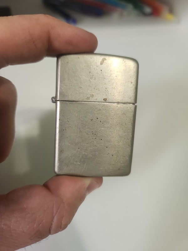 Vintage 1930s-40s Zippo Blank w/14 Hole Insert Pat. 2032695 Lighter