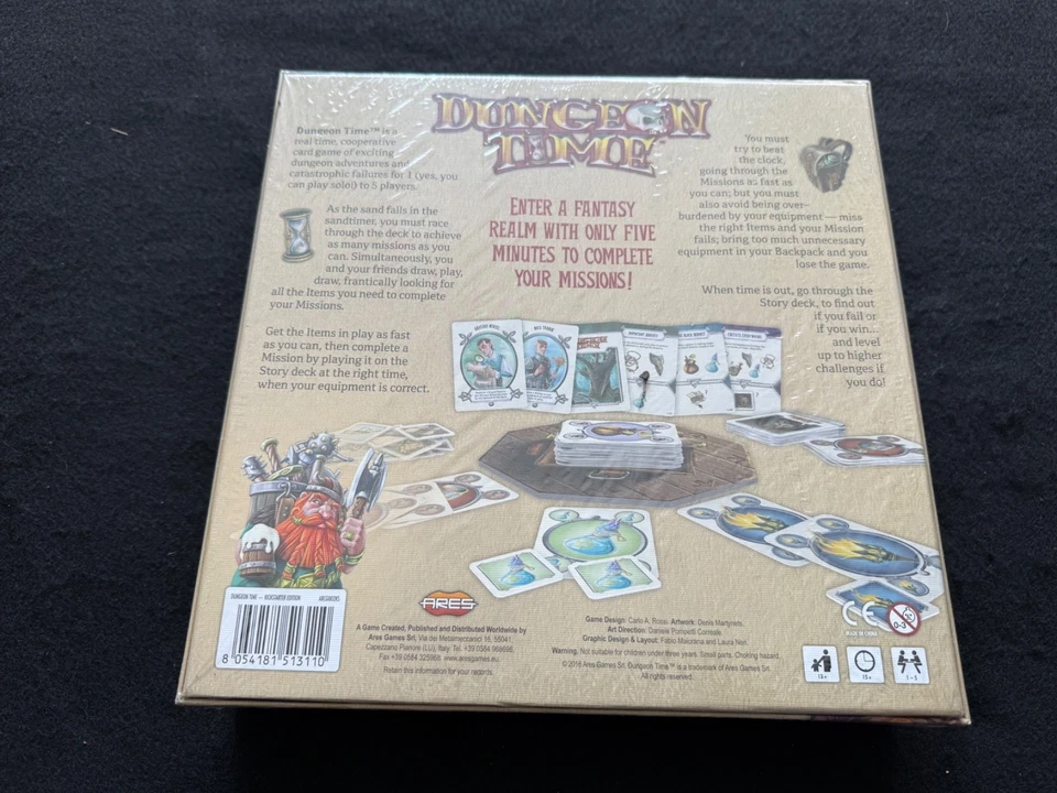 Dungeon Time Board Game Kickstarter Edition | Sealed New | Real-Time Adventure - Image 2 of 2
