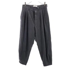 marka Made in Japan wool Long pants 1 gray Button fly sarouel pants Men's