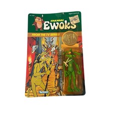 Kenner Star Wars Ewoks Series Dulok Shaman Action Figure MOC Vintage 1985 Unpunc