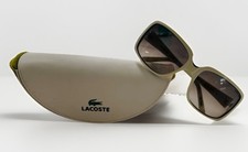 LACOSTE vintage White Sunglasses Circa 1970  s Unisex