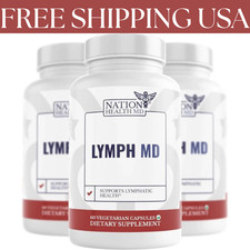 Health Nation Lymph MD Lymphatic Drainage Supplement Lymph System Health 3Pack