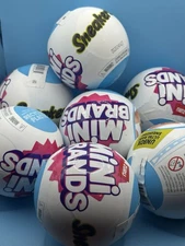Lot Of 7 Mini Brands Sneaker Mystery Balls Zuru