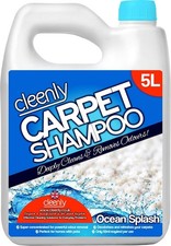 Carpet Shampoo Solution 5L with Ocean Splash Fragrance - Safe for All Machines 4.80 per litre