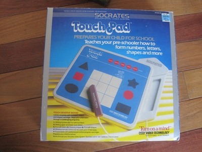 Vintage 1988 VTech Socrates Touch Pad Educational Video System BRAND NEW IN BOX