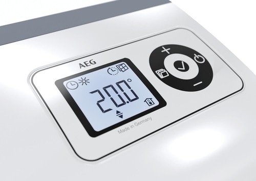 AEG VH 213 Ventilatorheizer, 2000 W, LC-Display, Timer, weiß (238296) - Bild 3 von 6