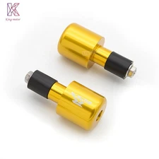 2x Motor Handle Bar Ends Grip Plug For Suzuki GSXR600/750 GSXR1000 2001-2013 12