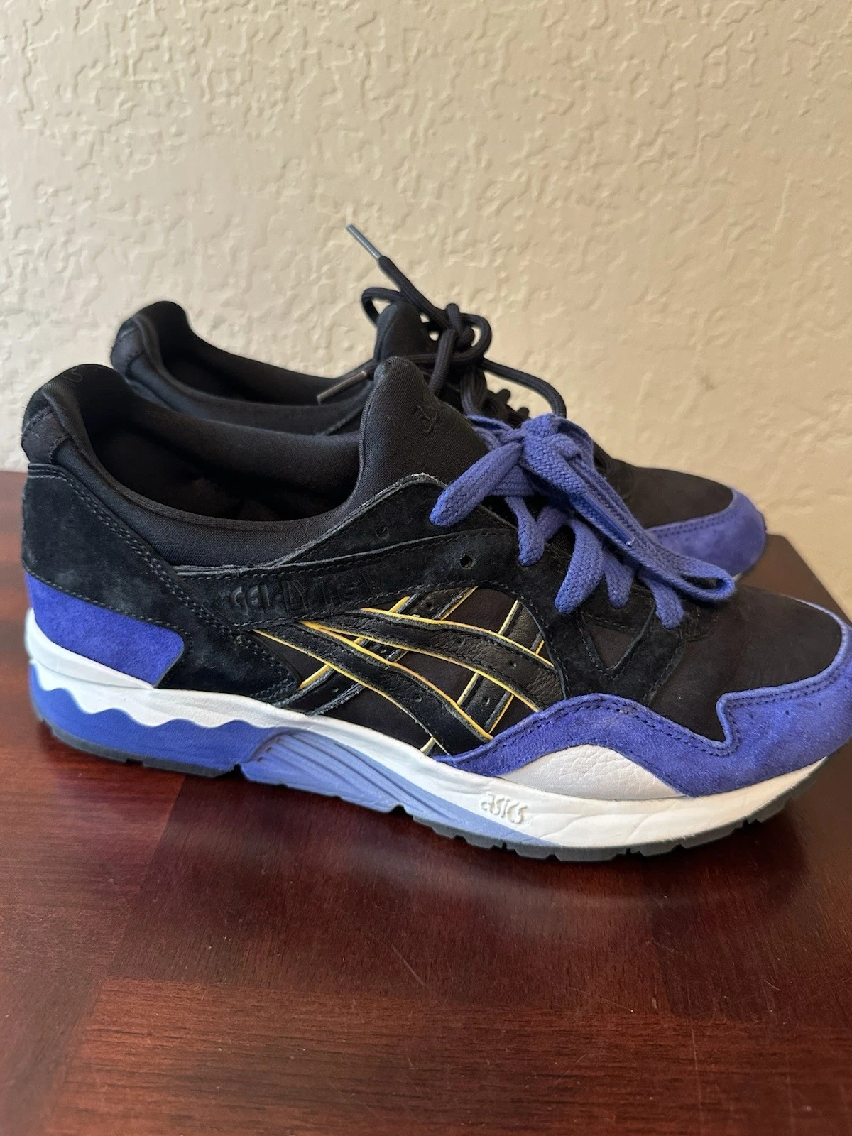 ASICS Esca scamosciata x Gell Lyte 5 Splash City taglia 8 H5A0K