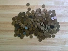 Lot of 325+ circulated Lincoln wheat cents, 1909-1958 - unsearched, incomplete