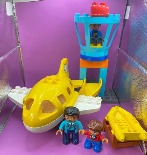 Lego Duplo Plane With Tower - Used with box