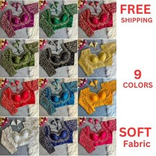 Saree Blouse Readymade Designer Indian Party Wear Bollywood Dress FREE SHIP