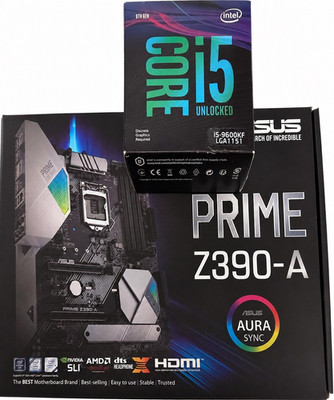 ASUS Prime Z390-A, LGA 1151, Intel Motherboard With Intel Core i5 Processor