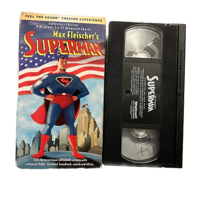 Max Fleischer's Superman (1998), VHS Movie, Fox Lorber Winter Home Ent, Animated