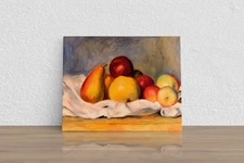 Pierre-Auguste Renoir "Pears and Apples" Canvas Print Wall Art Home Decor